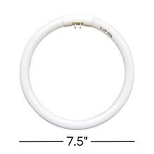 TUBO FLUORESCENTE CIRCULAR 7.5" T5 Gx10q-4 22W 6400K 1250LM 360º 8000H