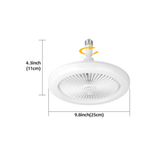 BOMBILLO LED CON VENTILADOR E27 85-265V 30W 3CCT 180° 30000H