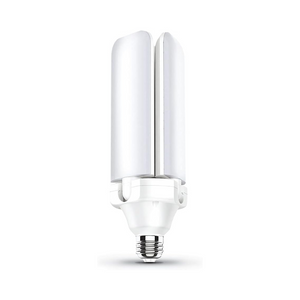 BOMBILLO LED AJUSTABLE 4 PANELES  E27 110-130V 52W 6500K (LUZ FRÍA) 5200LM CRI80 360° 15000H