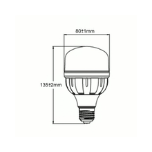 BOMBILLO LED A40 E27 100-240V 20W 