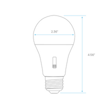 BOMBILLO LED ATENUABLE A19 110V 9W 5CCT 800LM CRI90 220° 15000H (60W)