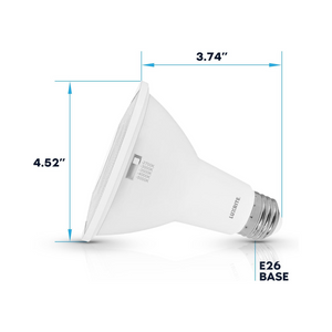 BOMBILLO LED ATENUABLE PAR30 CUELLO LARGO 110V 10W 5CCT 850LM CRI90 40° 25000H (75W)