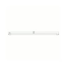TUBO LED T5 1198MM G5 110V 16W 6500K FROST