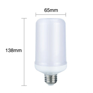 BOMBILLO LED FLAMA (3 EFECTOS) E27 110-240V 5W 1500K 300ML 300º 50000H (25W)