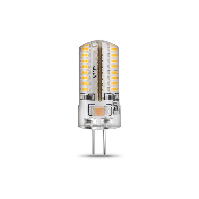 BOMBILLO LED BI-PIN JC G4 110V 3W 3000K (LUZ CÁLIDA) 200LM CRI80 360º 25000H (30W)