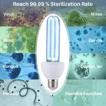 BOMBILLO FLUORESCENTE GERMICIDA UV-C (OZONO) E27 110V 25W 185NM 