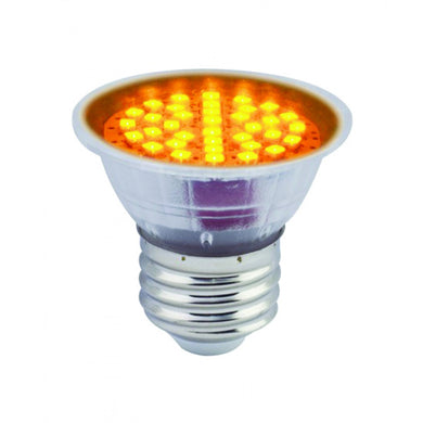 BOMBILLO LED JDR E27 110V 2.3W AMARILLO 100º 20000H (25W)