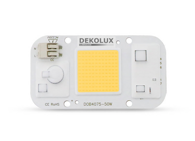 MÓDULO COB LED 110V 50W 6500K 6000LM CRI80 120° IP33 50000H