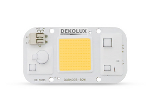 MÓDULO COB LED 110V 50W 6500K 6000LM CRI80 120° IP33 50000H