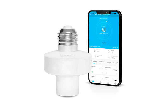 SOCKET WI-FI 110-240V E27 – bombillos.cr