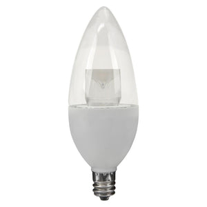 BOMBILLO LED ATENUABLE TORPEDO B11 E12 4W 120V 5000K (LUZ FRÍA) 225LM CRI82 25000H (25W)