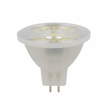 BOMBILLO LED MR16 GU5.3 12V 3W 6500K (LUZ FRÍA) 200LM CRI80 100º 20000H (30W)