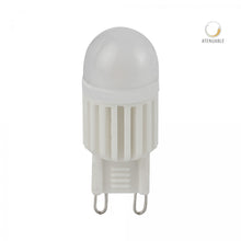 BOMBILLO LED ATENUABLE G9 110V 3W 3000K (LUZ CÁLIDA) 180LM 240º 25000H (35W)