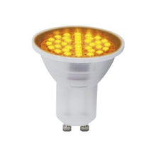 BOMBILLO LED GU10 110V 2.3W AMARILLO 100º 20000H (25W)