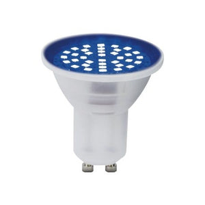 BOMBILLO LED GU10 110V 3W AZUL 100º 20000H (25W)